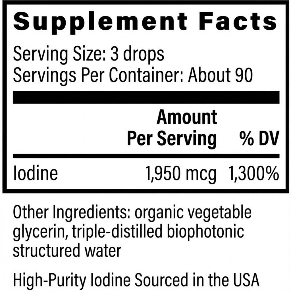 Obselle™ Detoxadine Iodine Drops